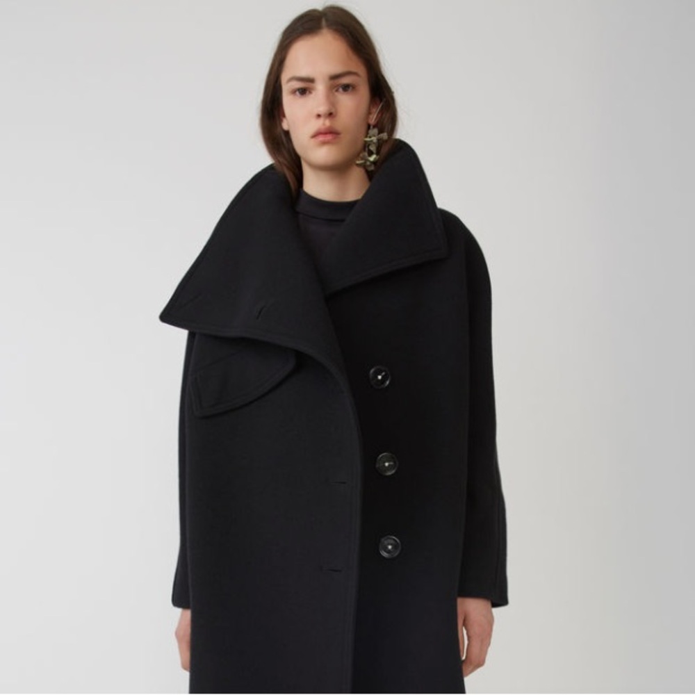 NEW ACNE Studios Wool Coat - Never Worn - Picture 2 of 15
